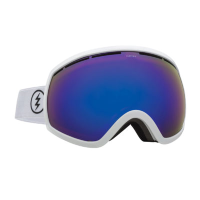 Men's Electric Goggles - Electric EG2 Goggles. Gloss White 2017 - Blue Chrome Men's Electric Goggles - Electric EG2 Goggles. Gloss White 2017 - Blue Chrome